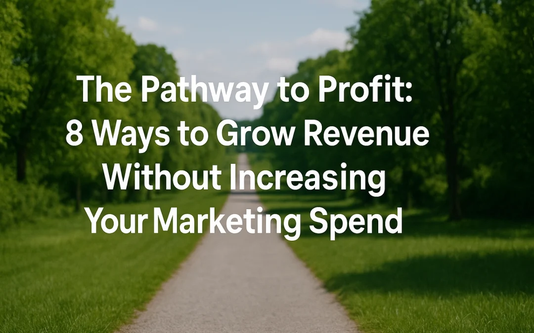 The Pathway to Profit: 8 Ways to Grow Revenue Without Increasing Your Marketing Spend